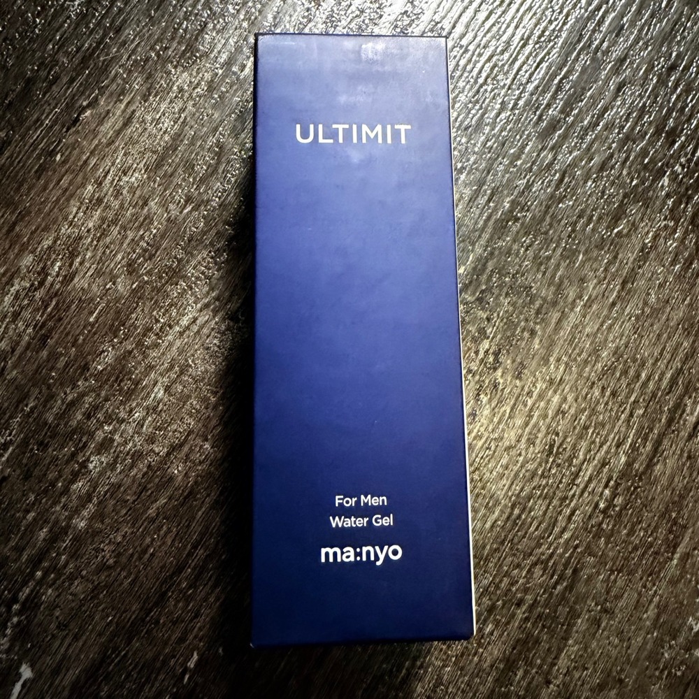 Ma:nyo Ultimit Water Gel Men 120ml Blue All-in-One Soothing Moisturizer Vegan